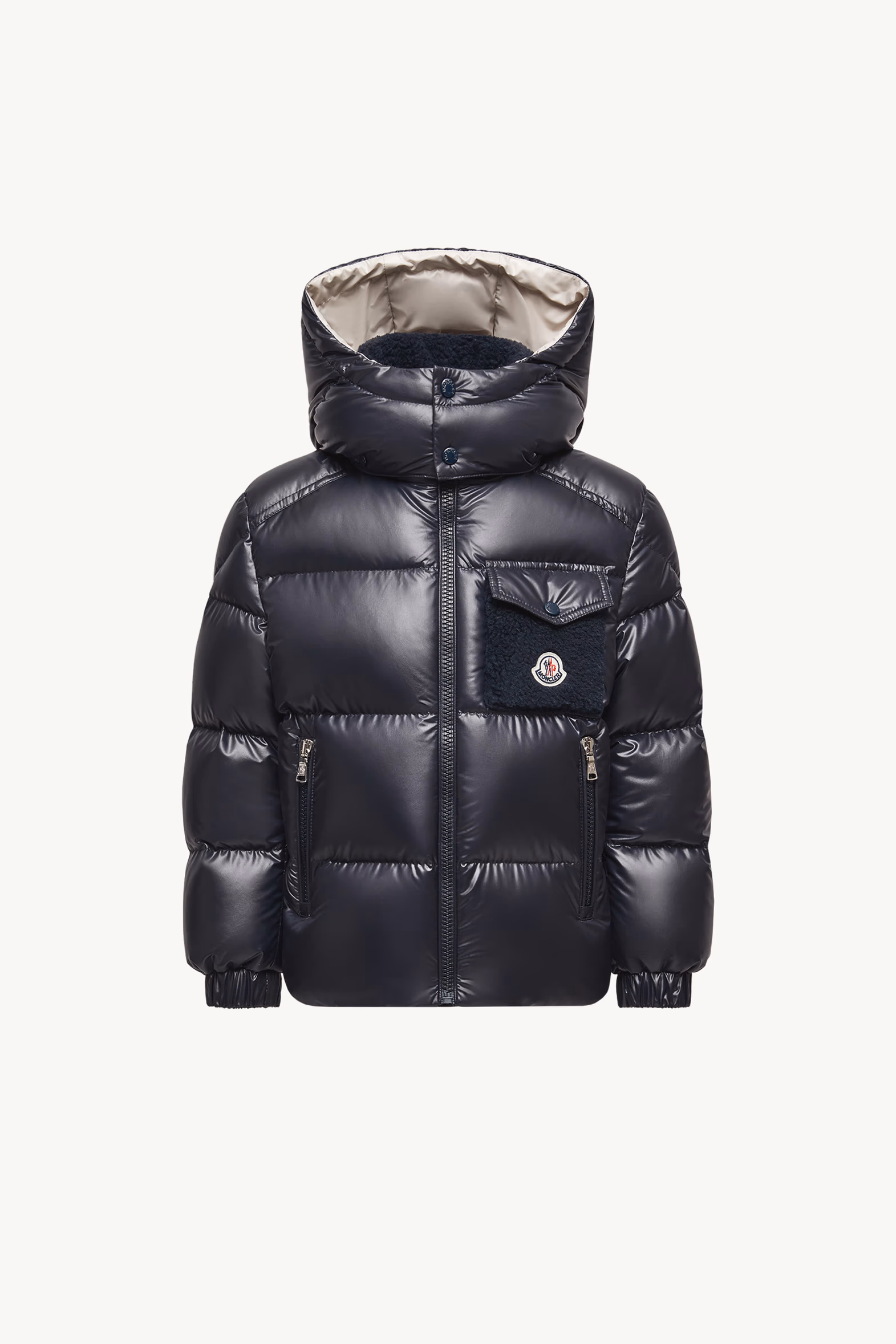 Doudoune à capuche Yule Garçon Bleu Nuit Moncler 0